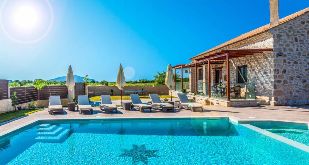 Zante Poolside Paradise - La Vite Stone Villa Kalipádhon Exteriér fotografie