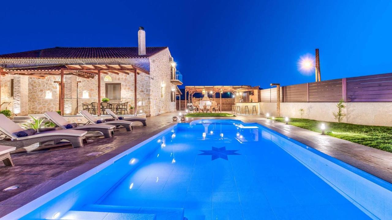 Zante Poolside Paradise - La Vite Stone Villa Kalipádhon Exteriér fotografie