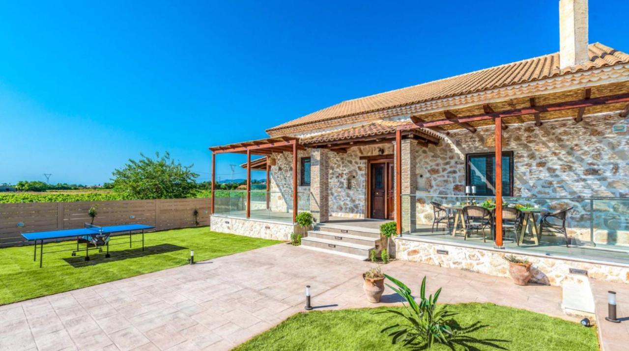 Zante Poolside Paradise - La Vite Stone Villa Kalipádhon Exteriér fotografie