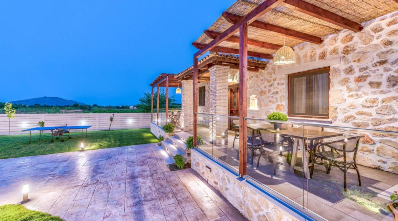 Zante Poolside Paradise - La Vite Stone Villa Kalipádhon Exteriér fotografie