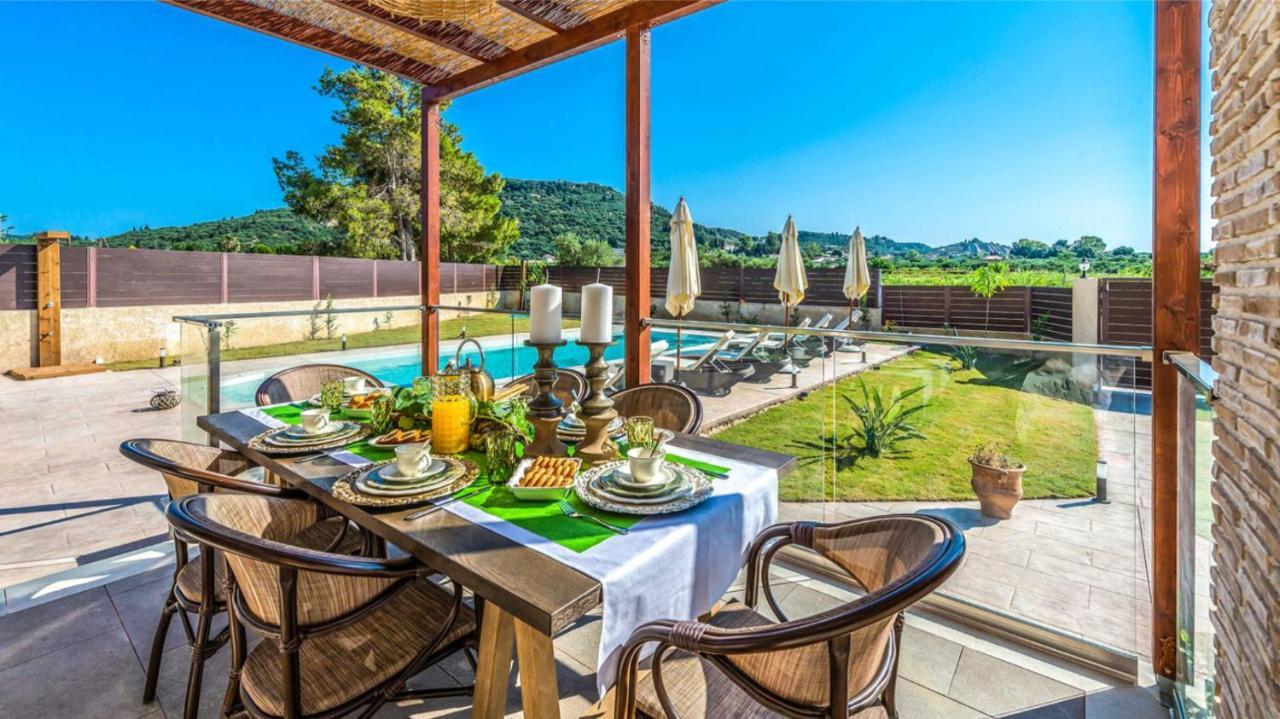 Zante Poolside Paradise - La Vite Stone Villa Kalipádhon Exteriér fotografie