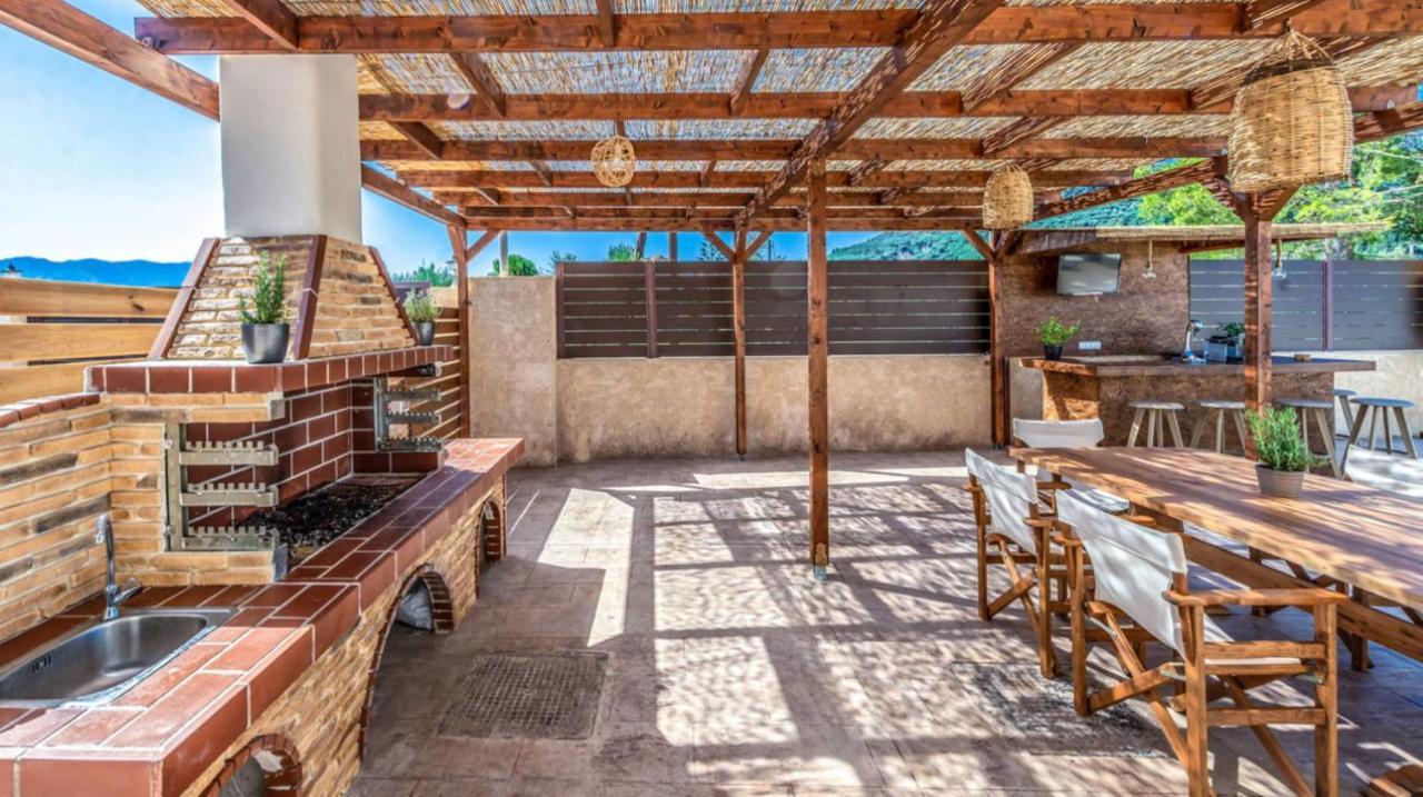 Zante Poolside Paradise - La Vite Stone Villa Kalipádhon Exteriér fotografie