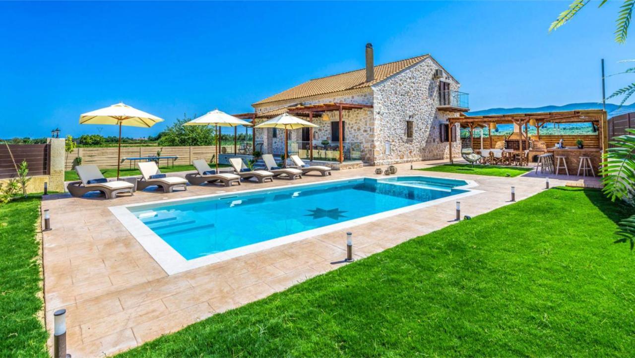 Zante Poolside Paradise - La Vite Stone Villa Kalipádhon Exteriér fotografie