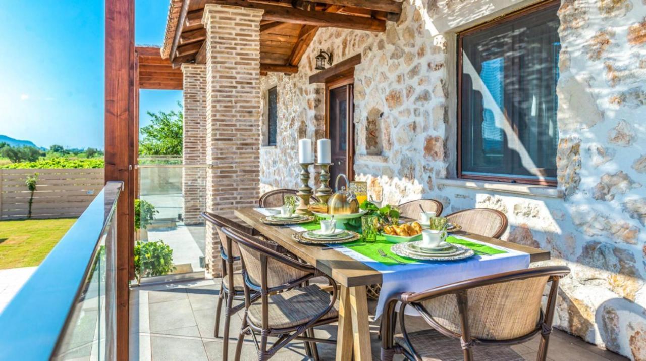 Zante Poolside Paradise - La Vite Stone Villa Kalipádhon Exteriér fotografie
