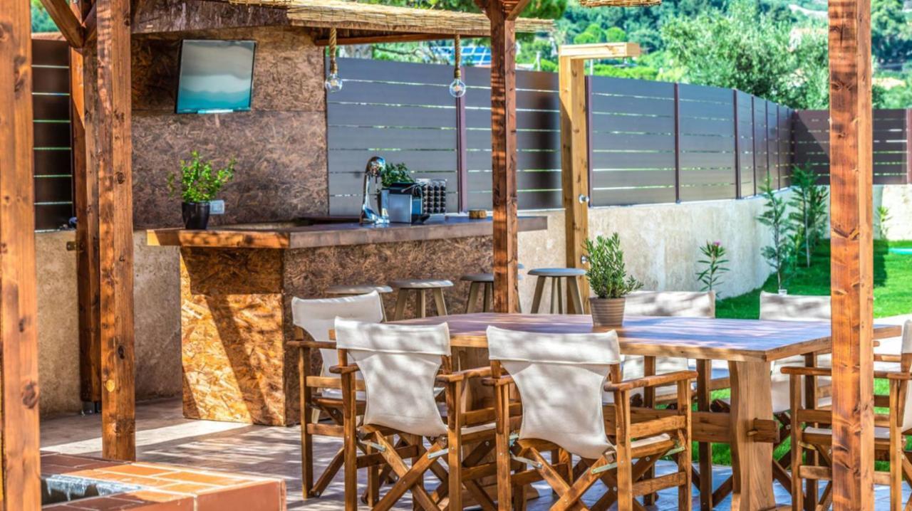 Zante Poolside Paradise - La Vite Stone Villa Kalipádhon Exteriér fotografie